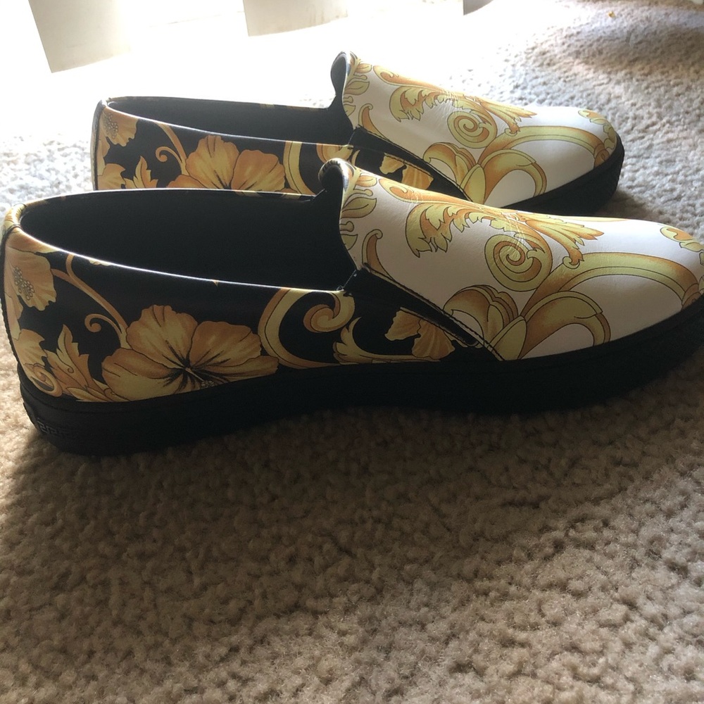 Versace slip-on shoes